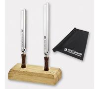 Sonic Energy TF-Set-2 Tuning Fork Set Day and Night 2-Piece with Keepdrum Cloth