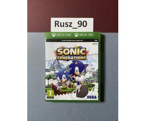 Sonic Generations Xbox 360/Xbox One PEGI 7 UK PAL IN VERY GOOD COND