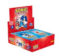 Panini Sonic The Hedgehog Gotta Go Fast Flow Packs Display Trading Cards English 18 Packs Red