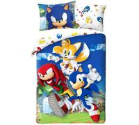 Sonic Hedgehog Tails Knuckles Duvet Cover 140x200 Original Cotton