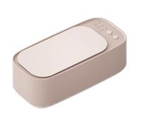 Sonic Jewellery Cleaner Machine UK, 48K HZ Ultrasonic Jewellery Cleaner, 4-Mode Dual-Compartment 500ml Professional Sonic Cleaner for Jewellery,Denture,Silver,Gold,Ring,Earrings Cleaner (B-Pink)