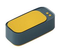 Sonic Jewellery Cleaner Machine UK, 48K HZ Ultrasonic Jewellery Cleaner, 4-Mode Dual-Compartment 500ml Professional Sonic Cleaner for Jewellery,Denture,Silver,Gold,Ring,Earrings Cleaner (B-Blue)