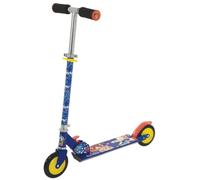 Sonic Kids Folding In-line Scooter - Blue (M004788) Officially Licensed, Folds Quickly, No Assembly, 70kg Max, Age 5+