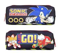 Sonic Pencil Case School Boy's Sonic Blue Rectangular Pencil Case