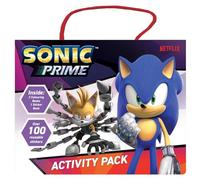 Sonic Prime Activity Pack Reusable Sticker Book