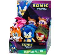 Sonic Prime Clip On Plush Keyring