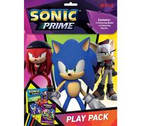 Sonic Prime Play Pack Kids Activity Set with Colouring Pencils