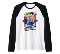 Sonic Racing CrossWorlds - Drift Across Dimensions Raglan Baseball Tee