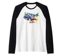 Sonic Racing CrossWorlds - Race Through The Rift Raglan Baseball Tee
