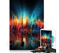 Sonic Rise Jigsaw Puzzles for Adults 1000 Piece Logic Toy Stress Release Precision Cut Festival Gift (38x26cm)