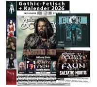 Sonic Seducer 09/2025: Sonic Seducer 09-2025 Saltatio Morits -Weltenwanderer - Gothic Fetisch Kalender 2026 + M'era Luna Sticker + CD: Saltatio ... + Lacrimosa + Nine Inch Nails + The Rasmus
