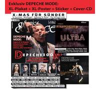 Sonic Seducer 12/2025-01/2026: Sonic Seducer 12/2025 - 01/2026 Depeche Mode: M-Original XL Plakat + XL - Poster + Album-Cover Sticker: Memento Mori - ... Till Lindemann + Soulbound + Saltatio Mortis