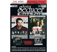 Sonic Seducer Mega Pack 03-2026 mit Ausgaben 10-2025 + 11-2025 2 CDs - Divine Art Kalender, Nine Inch Nails Poster und Sticker +THE CURE “Disintegration” Cover-CD + White Lies