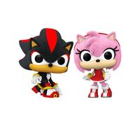 Sonic Shadow & Amy Rose US Exclusive Flocked Pop! 2-Pack