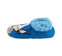 Sonic Slippers - Blue and White - UK Size 3.5-6 - Children's Sock-Style Slippers - Soft Sole - Made of Polyester - Original Product Designed in Spain
