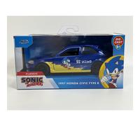 Sonic The Hedgehog 1997 Honda Civic Type R 1:32 Jada 253252055 35482