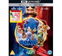 Sonic the Hedgehog 2 Blu-ray (2022) Jim Carrey, Fowler (DIR) cert PG 2 discs