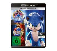 SONIC THE HEDGEHOG-2-MOVIE COLLECTION - IDRIS ELBA,JIM CARREY BLU-RAY NEW