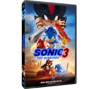 Sonic The Hedgehog 3 (DVD) Jim Carrey Ben Schwartz Krysten Ritter (US IMPORT)
