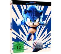 Sonic the Hedgehog 3 - Steelbook Sonic [4K Ultra HD] + [Blu-ray]