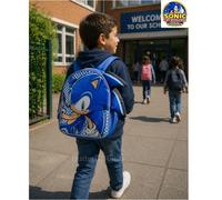 Sonic The Hedgehog 3D Plush Backpack Kids Boys Girl Sega School Book Travel Bag