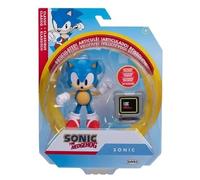 Sonic The Hedgehog 4" Articulated Action Figure Collection (Choose Figure) (Classic Sonic with Monitor)