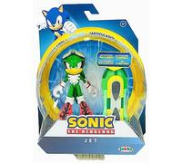 Sonic The Hedgehog 4" Articulated Action Figure Collection (Choose Figure) (Jet with Type-J Board)