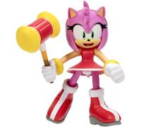 Sonic The Hedgehog 4-Inch Action Figure Modern Amy with Hammer Collectible Toy