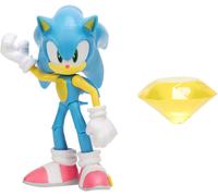 Sonic the Hedgehog 4 Inch Figure Modern SONIC with Yellow Chaos Emerald