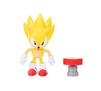 Sonic the Hedgehog 4-inch Super Sonic Action Figure with Red Spring Accessory. Ages 3+ (Officially licensed by Sega)