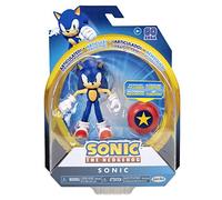 Sonic The Hedgehog 4" Modern Sonic Action Figure with Star Spring Accessory