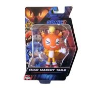 Sonic The Hedgehog Sonic 3 Movie Chao Mascot Tails Collector Toy Figure by Jakks Pacific, Stands 5”/13 cm Tall, Highly Articulated, Officially Licensed 3 Movie, Suggested for Ages 3+