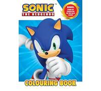 Sonic The Hedgehog A4 Colouring Book - 31 Action-Packed Pages to Colour - Kids Character Art Activity Book Featuring Sonic, Dr Eggman & Knuckles - Large A4 Children’s Creative Fun Gift