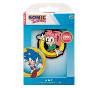Sonic the Hedgehog Amy Rose Pin Badge - Limited Edition 9,995 - Individually Numbered - Enamel Collectible - 45×52mm - Officially Licensed