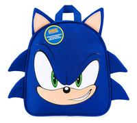 Sonic The Hedgehog Backpack for Kids Tweens Rucksack Lightweight Gamer Daypack Knuckles Shadow Toddler Nursery Preschool Holiday Travel (Blue Sonic)