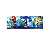 Sonic The Hedgehog Bedding Super Soft Microfiber Zippered Body Pillow Cover, 54 in x 20 in, (Official Sega Sonic Product) Anime
