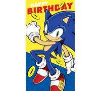 sonic the hedgehog, generic, birthday card