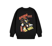 Sonic the Hedgehog Boys Black Bring It On Sweatshirt - 13-14 Years