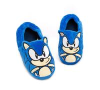 Sonic the Hedgehog Boys Blue 3D Slippers - 12 UK Child