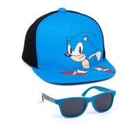 Sonic the Hedgehog Boys Blue Adjustable Curved Peak Cap (One Size)