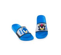 Sonic the Hedgehog Boys Blue Character Faces Sliders - 10 UK Child