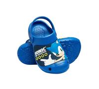 Sonic The Hedgehog Boys Clogs | Sonic Shoes | Boys’ Clogs and Mules | Summer Sandals | Blue Size 11