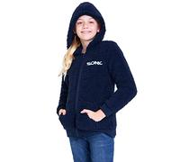 Sonic The Hedgehog Boys Fleece Hoodie - Zip Up Teddy Fleece Jacket with 2 Pockets - 4-10 Years - Official Merchandise - Sonic Gifts for Boys