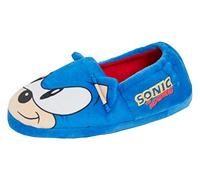 Sonic The Hedgehog Boys Slippers, Blue Size 10