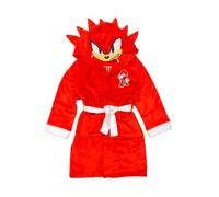 Sonic The Hedgehog Boys Sonic Character Robe, Knuckles Red, 4-5