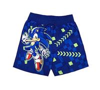 Sonic The Hedgehog, Boys Swim Shorts, Swimming Trunks, Blue, Age 3-4 Years