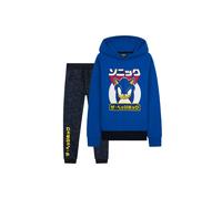Sonic the Hedgehog Boy's Tracksuit Set - Over The Head Hoodie & Joggers | Size: 9-10 Years Sonic the Hedgehog Multicolor 9-10 Years
