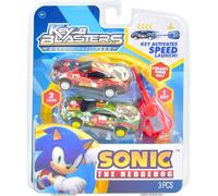 Sonic The Hedgehog Character Car Launcher Blaster Twin Packs - (Dr. Eggman & Knuckles)