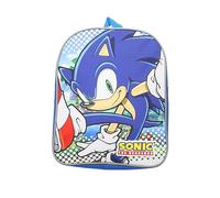 Sonic The Hedgehog Childrens Backpack Blue Small Pre-School Nursery Rucksack