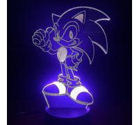 Sonic the Hedgehog Children's Bedroom Anime Night Light Table Lamp 3d Led Night Light